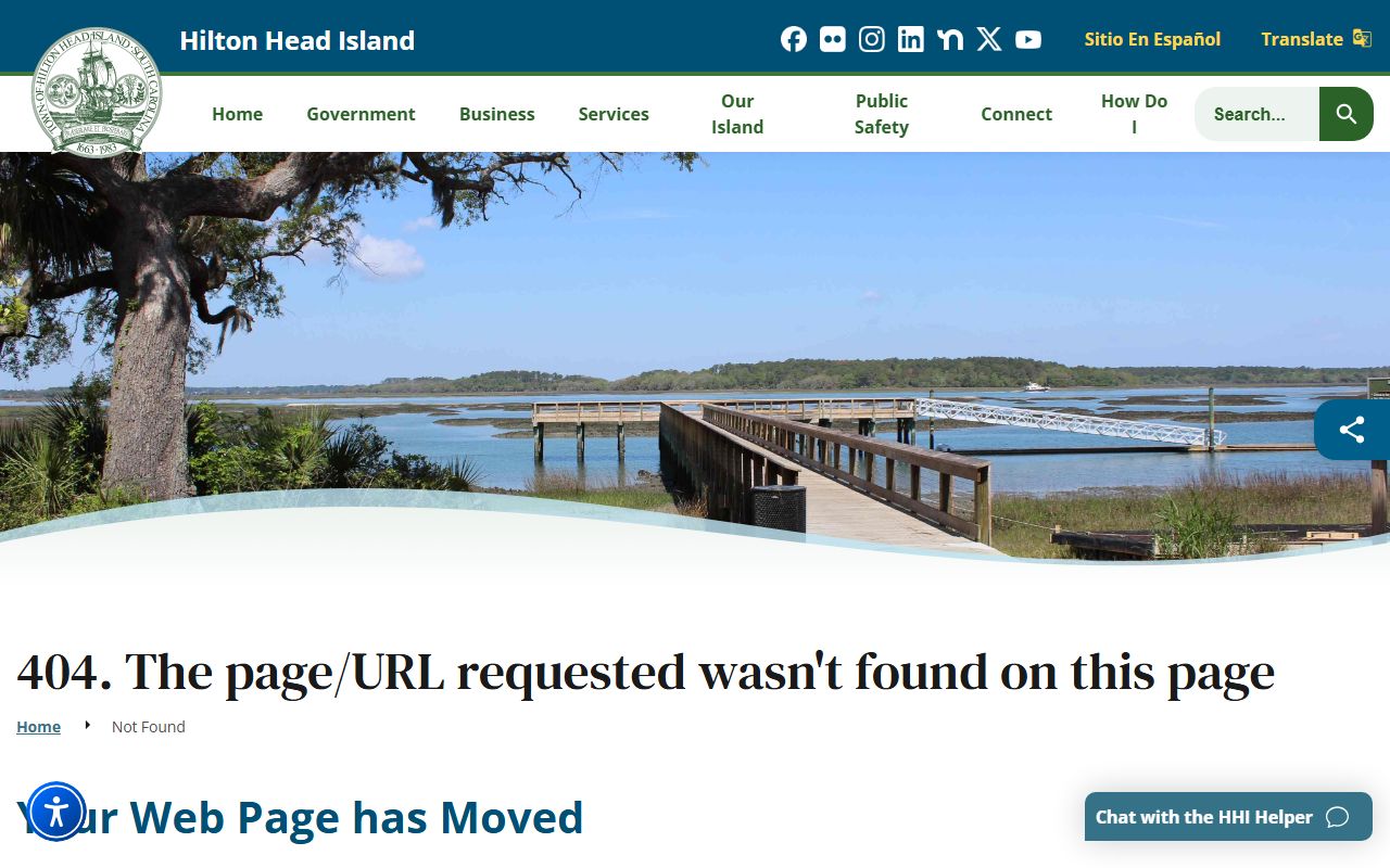 Hilton Head Island town departments for planning and permits